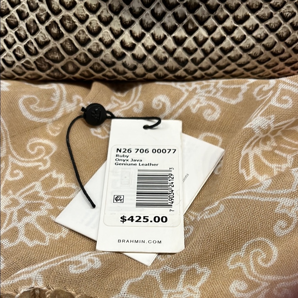 Brahmin Ruby Onyx Java Purse - Picture 2 of 14